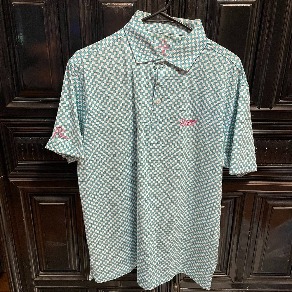 Rhoback and Barstool Golf Polo Mens M